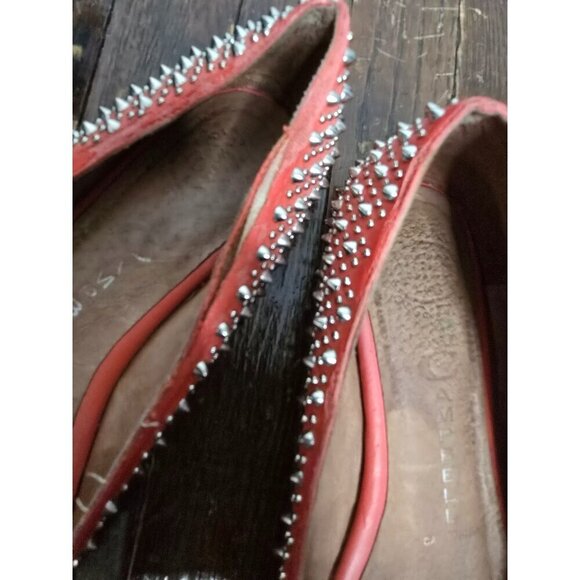 Jeffrey Campbell Martini Coral Studded Flats size 7 - Picture 10 of 16
